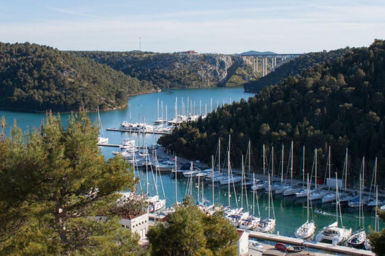 Apartments Lufra Skradin Buitenkant foto